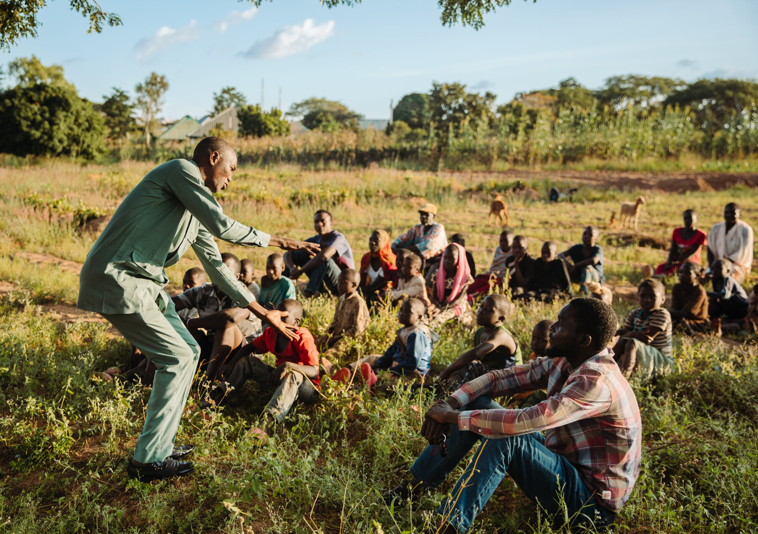 bible translator shares oral stories from parables to nigerian tribe